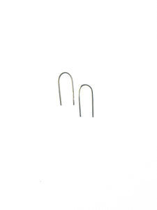 Minimalist U Earrings