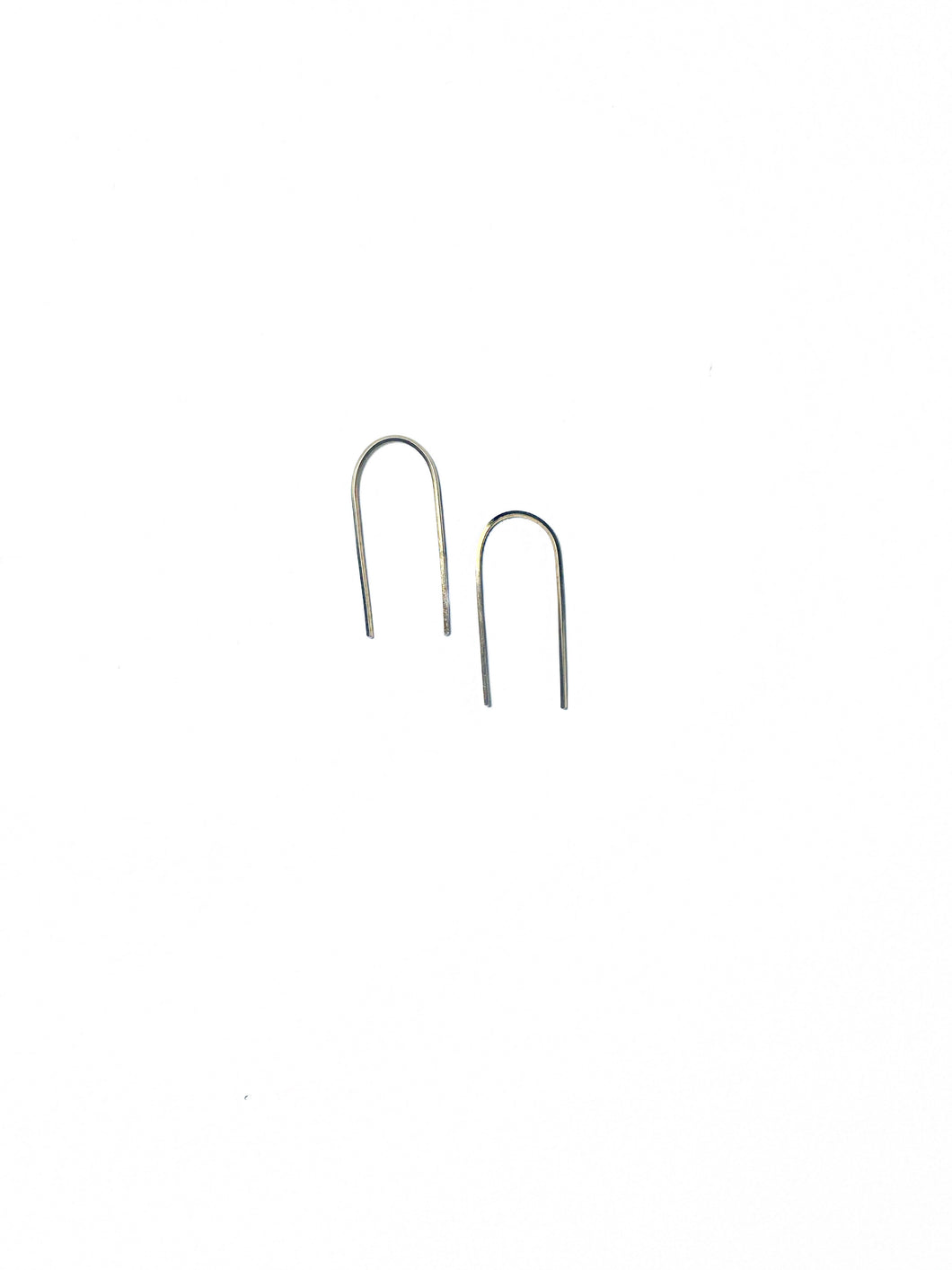 Minimalist U Earrings